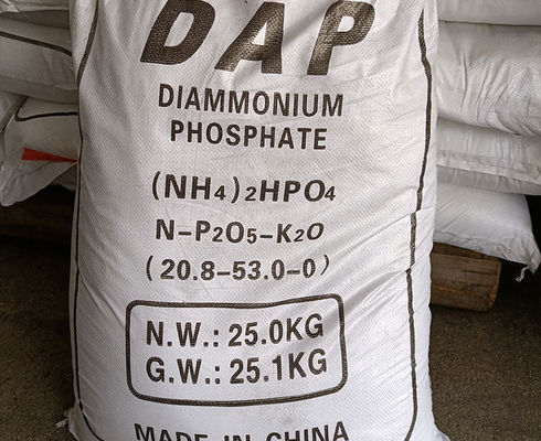 Ein guter Preis. CAS 7783-28-0 Diammoniumphosphatdünger DAP NPK 18-46-0/ 21-53-0 Online