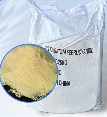 Ein guter Preis. CAS 13943-58-3 Tetrapotassiumhexacyanoferrat Trihydrat Verhüllungsmittel Kaliumferrocyanid CAS 14459-95-1 Online