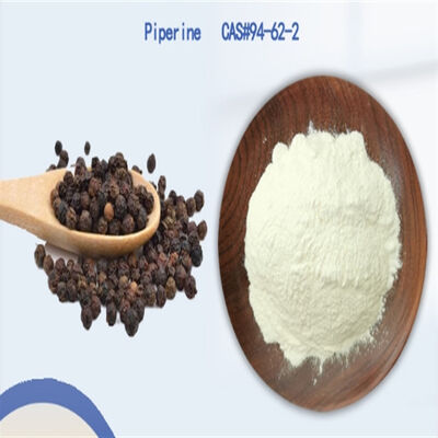 Ein guter Preis. Bioperin CAS 94-62-2 95% Schwarzer Pfeffer Piperine Extrakt Kosmetische Bioverfügbarkeitssteigerer für die Hautpflege Online