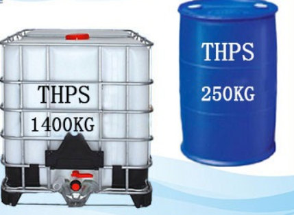 Ein guter Preis. CAS 55566-30-8 Tetrakis(Hydroxymethyl)phosphoniumsulfat 75% (THPS 75%) Biozid und Flammschutzmittel Online